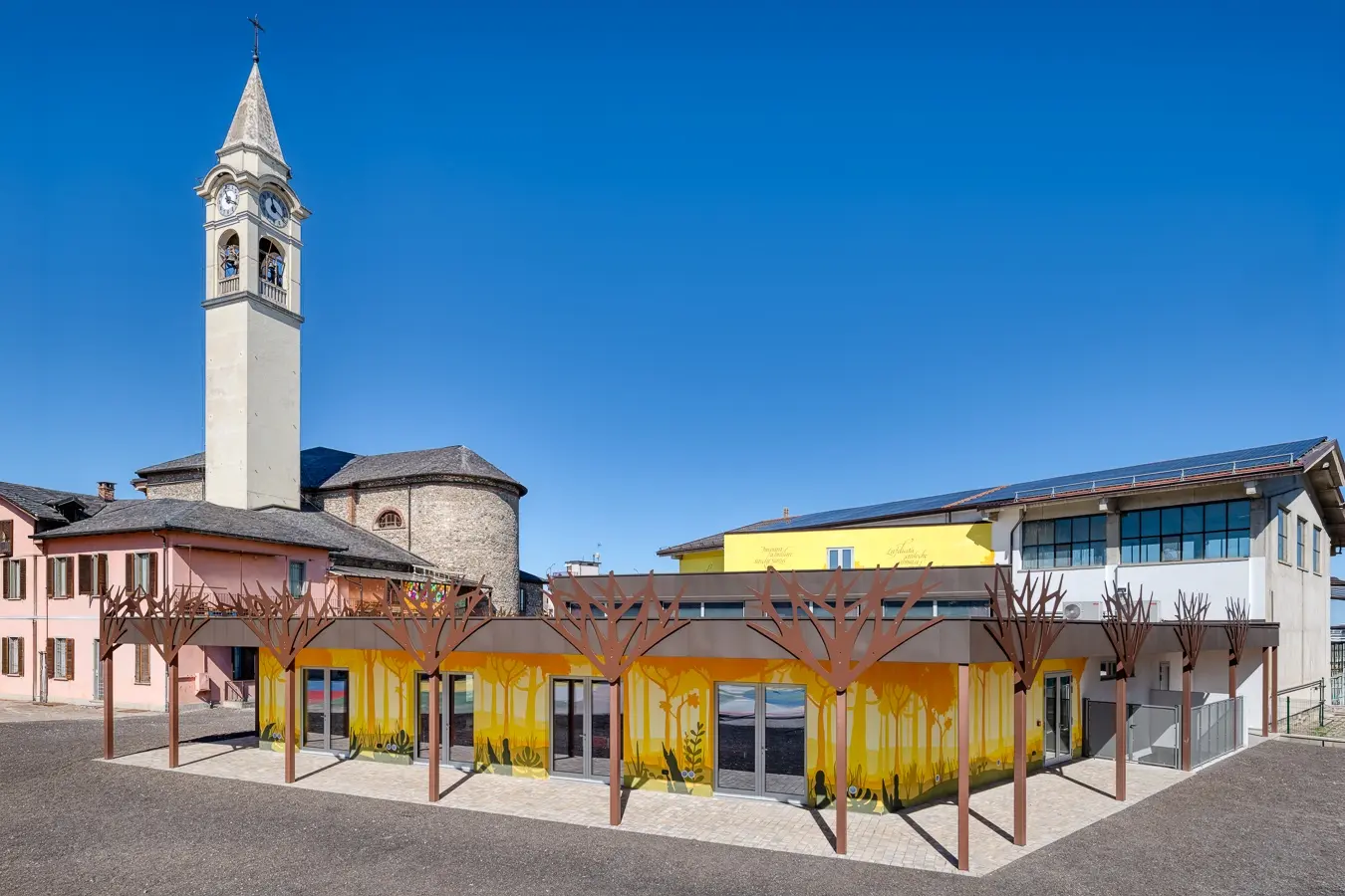 Centro di aggregazione parrocchiale progettato dallo Studio Lerda