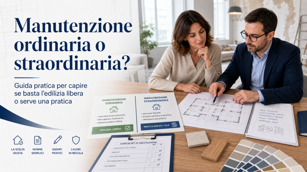 Due persone davanti a dei progetti