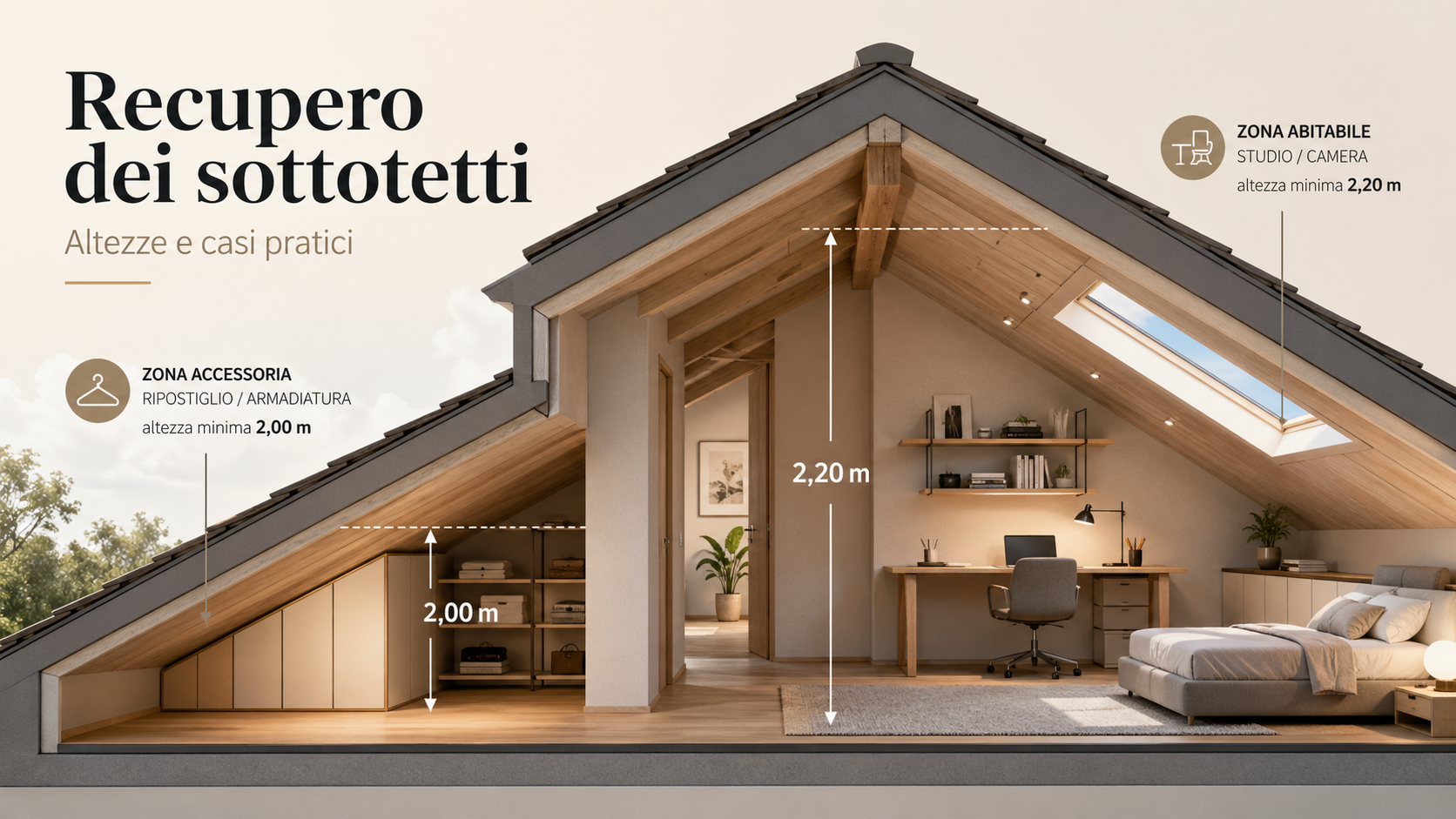 sottotetto moderno