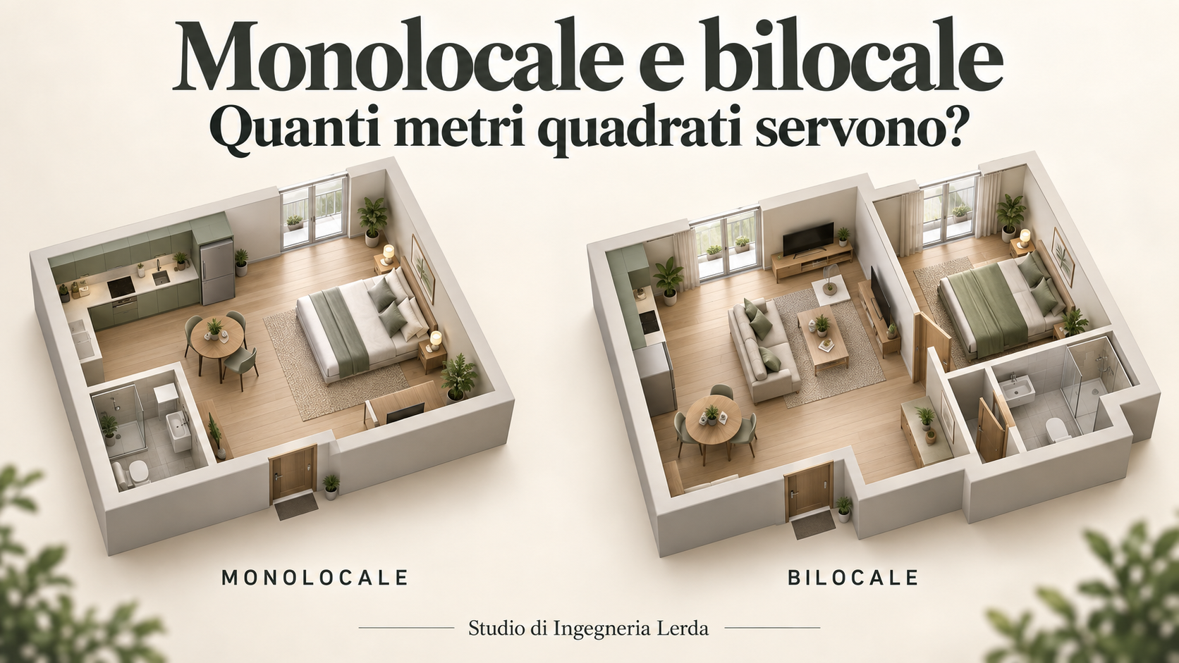 dimensioni minime monolocale bilocale